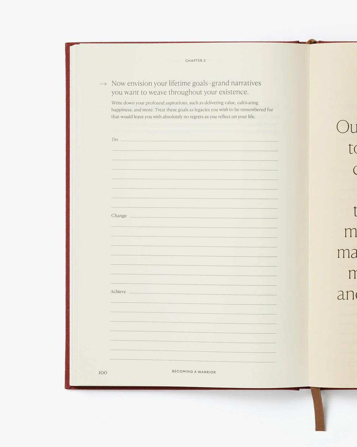 Becoming a Warrior Journal