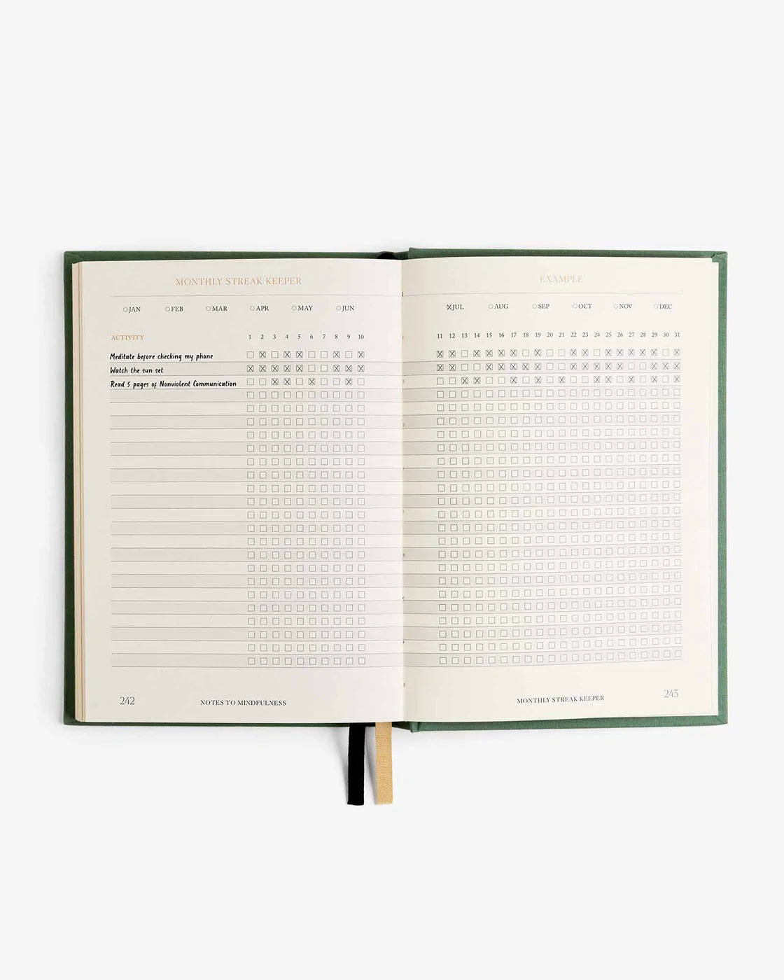 Notes to Mindfulness Journal