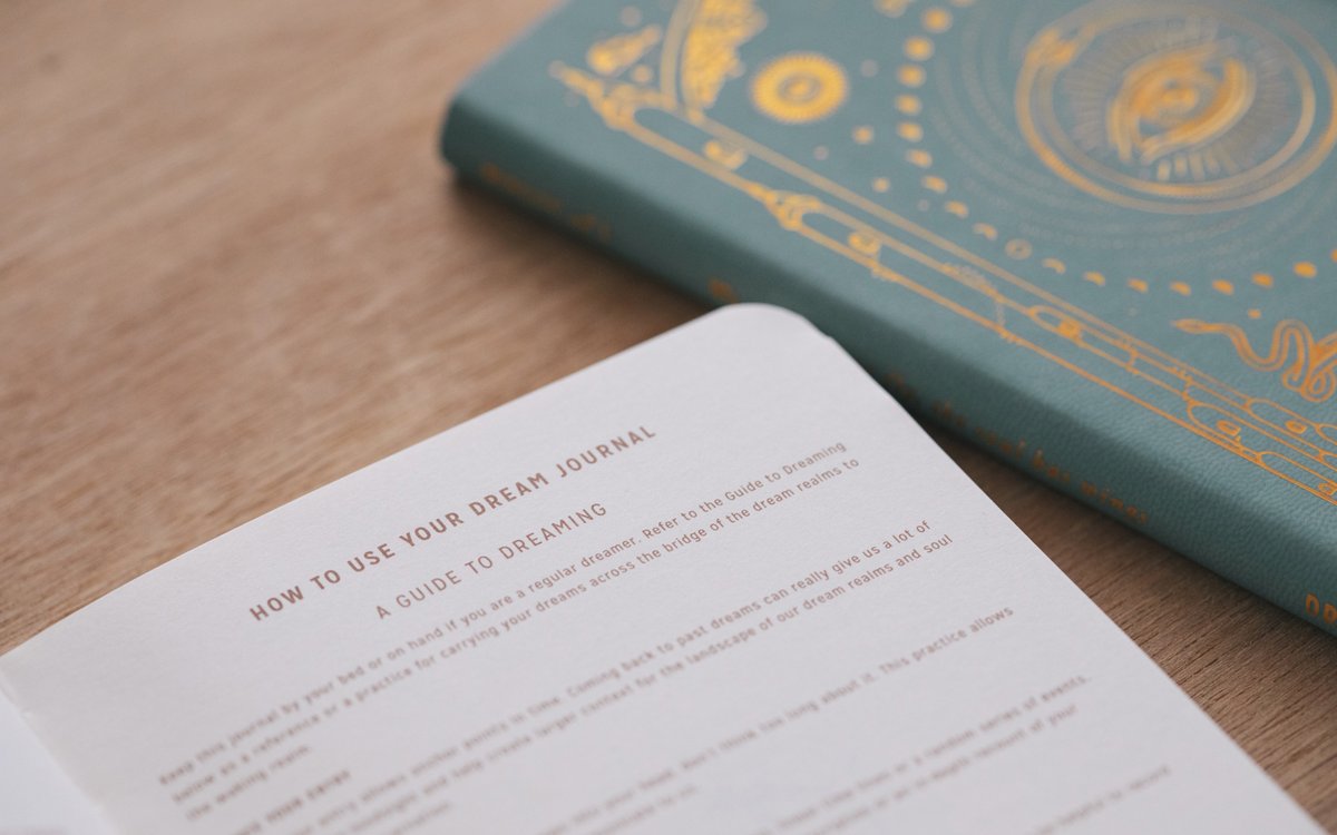 Vegan Leather Dream Journal