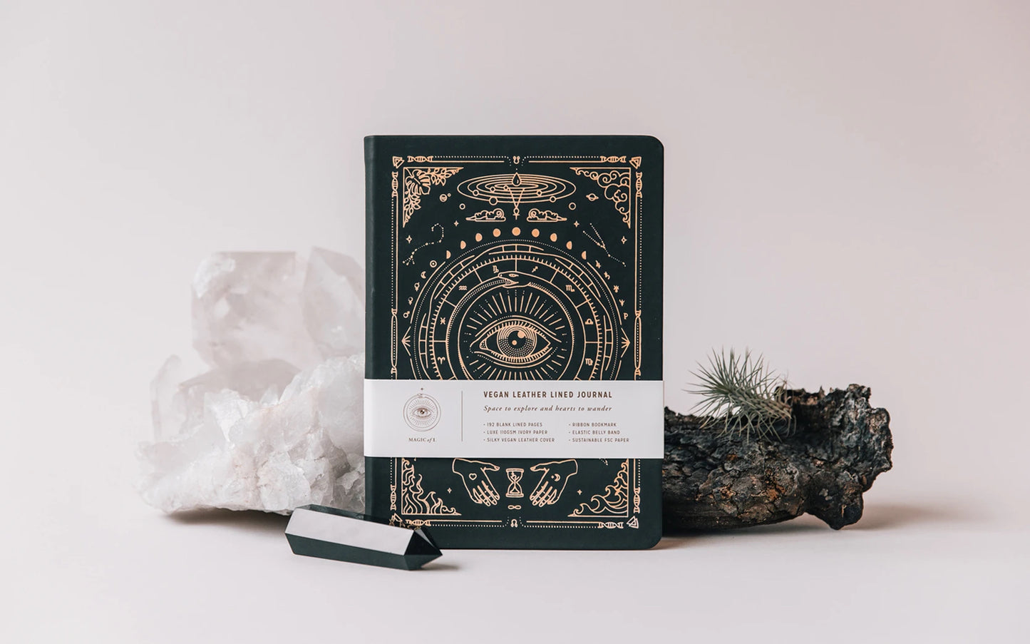 MOI Vegan Leather Journal - Lined