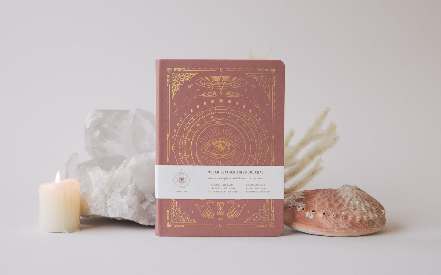 MOI Vegan Leather Journal - Unlined